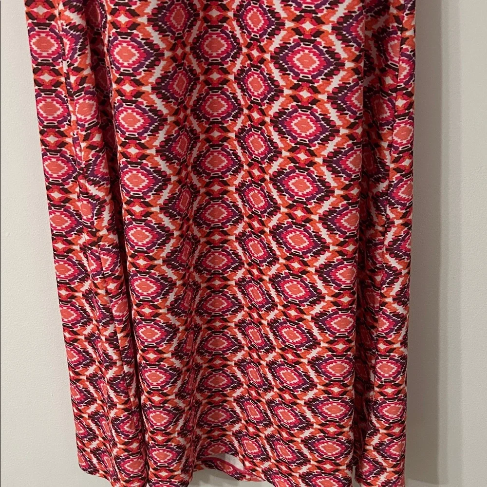 Prana Dress Women’s XL Pink Quin Geometric Mini Stretch Outdoor - Picture 3 of 15